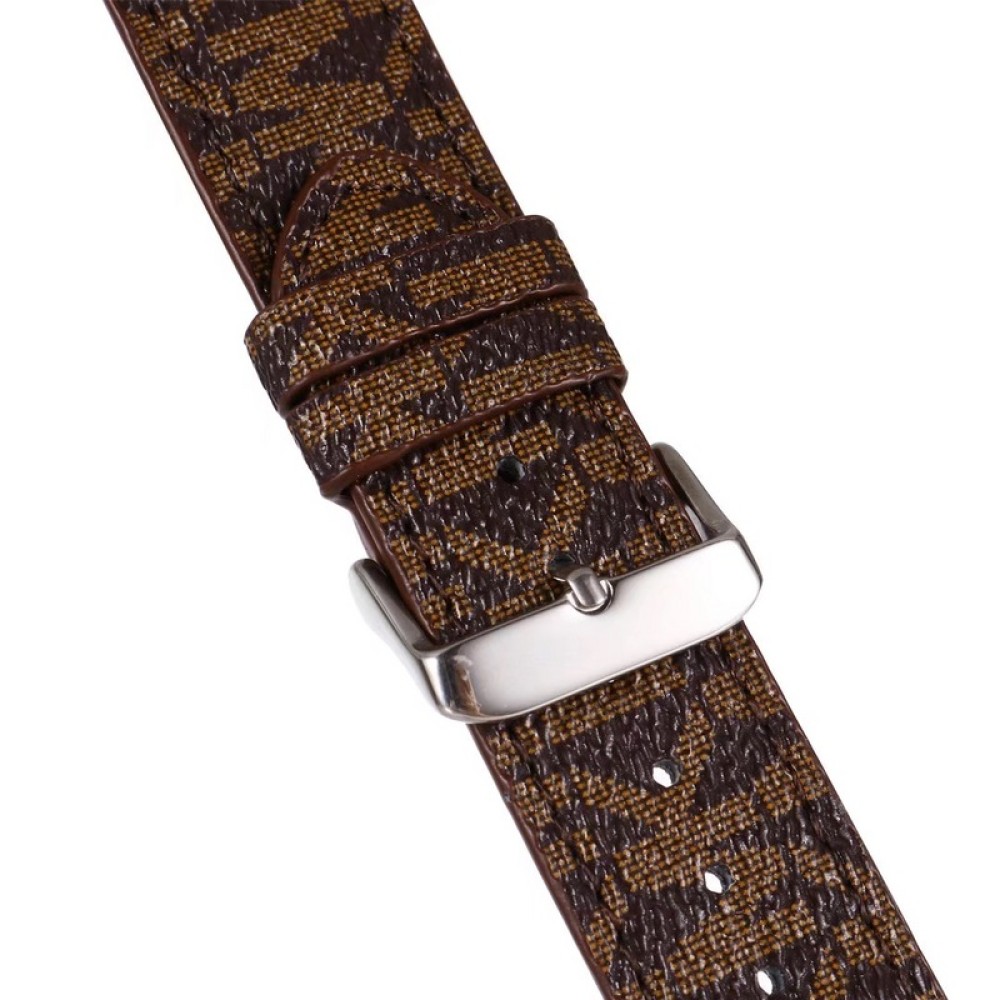 MK designer watch band luxury leather iwatch strap for apple watch ...